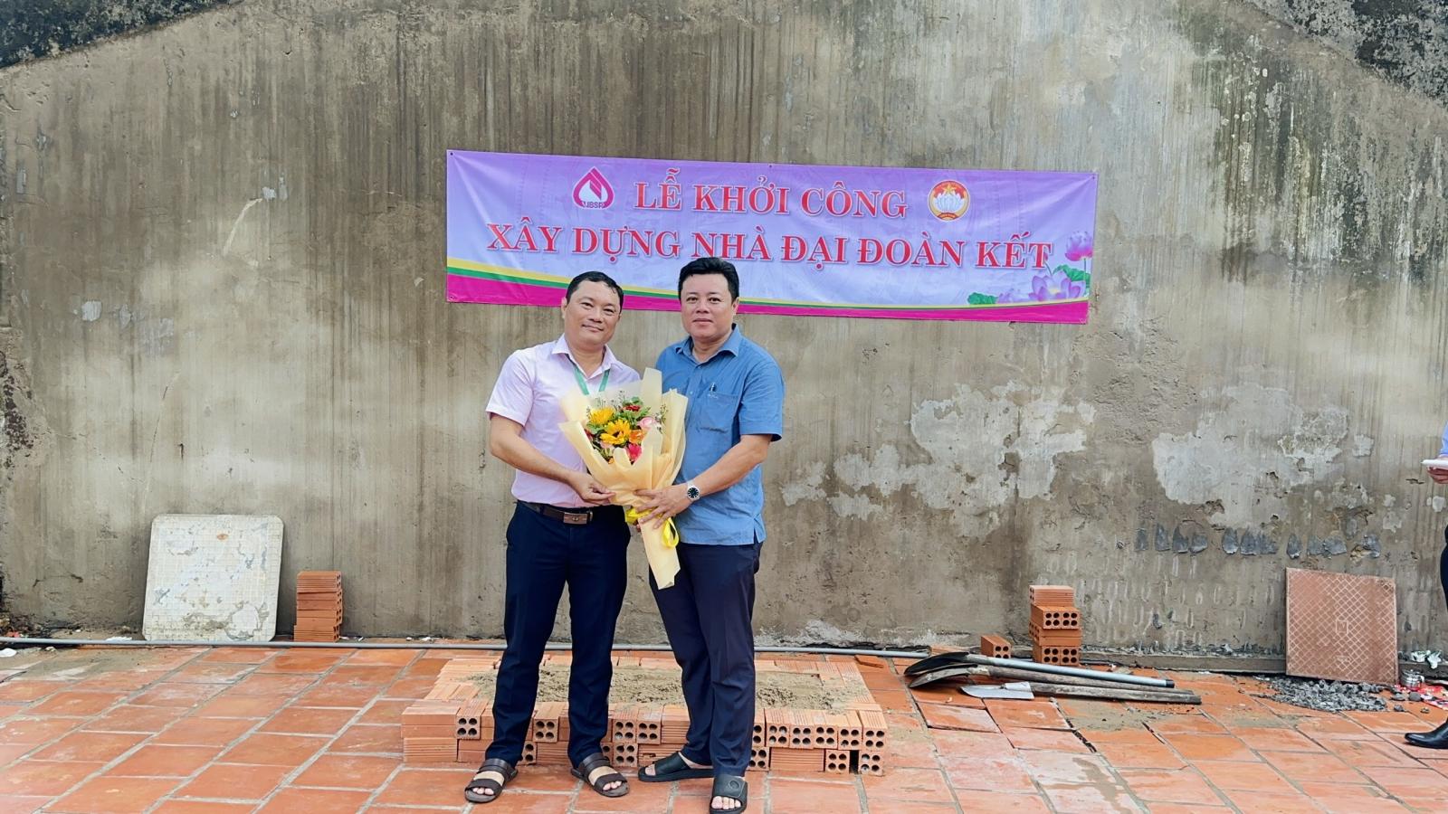 LỄ KHỞI CÔNG XÂY DỰNG NHÀ ĐẠI ĐOÀN KẾT